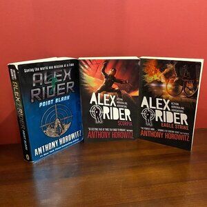 ⭐4 FOR $20⭐ Set of three Alex Rider Novels by Anthony Horowitz